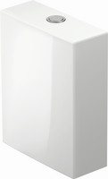 Duravit Spülkasten Starck 2, 37 x 14,5 cm, 6/3 l, Anschluss links