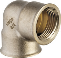 Viega Bogen 3090, 90°, Rotguss