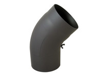 Bertrams Bogen, glattgezogen, mit Tür, gussgrau