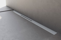 FORMAT Tec Pure-W Duschrinne, Komplett-Set, Edelstahl poliert