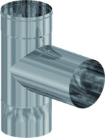 Almeva Feuerungsanschluss perfekt, 90° Hochtemperatur, Edelstahl