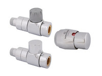 Schlösser Thermostatventil-Set Style-Tec 3655, DN 15, 1/2", Durchgang