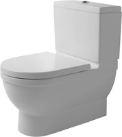 Duravit Stand-Tiefspül-WC-Kombination Starck 3, 43,5 x 73,5 cm, 6 l, Abgang waagerecht/senkrecht