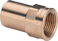 Viega Einsteckstück Sanpress 2212.1, Siliziumbronze, Einsteckende