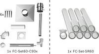 BOSCH Schachtpaket BOPA FC31, starr, 60/100 - 60 mm, 10 m, raumluftunabhängig