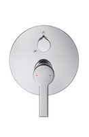 Duravit Fertigmontageset B.2, UP-Wannen-Einhebelmischer, rund, chrom