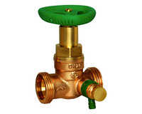 Meibes Kolbenventil 181.1, mit Entleerung, für Metallrohrverschraubungen