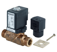 Bender Magnetventil Typ 1RG, Rotguss