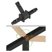 T-Stück-Verbinder 360 Grad