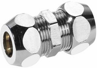 FORMAT Tec Doppel-Quetschverschraubung, verchromt