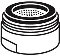 V&B Strahlregler, 24 x 24 mm, mit Dichtung