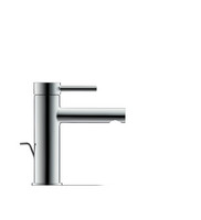 Duravit Waschtisch-Einhebelmischer M MinusFlow Circle, Ausladung 117 mm, chrom Hochglanz