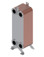 Danfoss Wärmeübertrager XB71H, gelötete Plattenwärmeübertrager